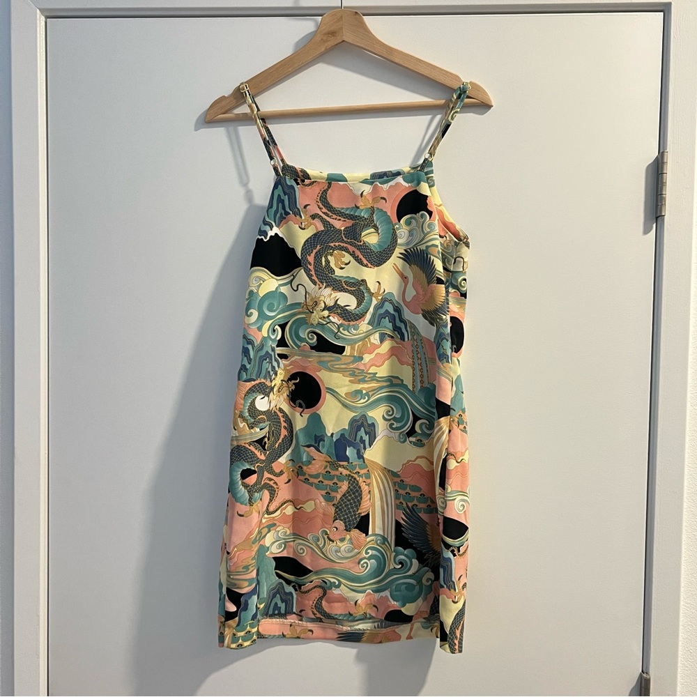 Monkl Asian inspired mini dress - Picture 3 of 3